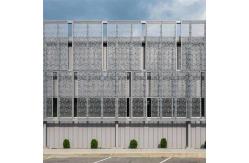 China White PVDF Coating Metal Building Facades Panels 3mm Fireproof supplier