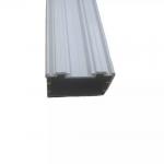 6063 Powder Coated Extruded Aluminum Profile Aluminium Roller Shades For Curtain Track for sale