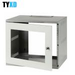 6U 12U Wall Mount Server Rack Cabinet Glass Door / Mesh Door Optional for sale