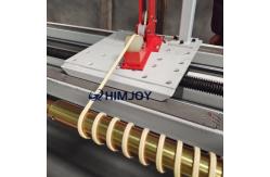 China Aramid Ropes Winding machine equipment  for roller table, kevlar rope wrapping machine supplier