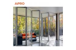 China Modern Customizable Aluminum Folding Door With EPDM Gasket supplier