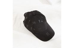 China Guangzhou ACE debossed pattern logo on polyester hat Adjustable Baseball Cap dad hats supplier