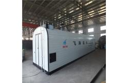 China Diesel Oil Burner Heating Container Loading Bitumen Storage Tank supplier