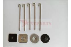 China UV Resistant Aluminum J Hook Solar Panel Bird Deterrent Clips For Roofing supplier