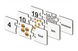 China Kids Math Learning Magnetic Activity Set Rubber Magnet Jigsaw Puzzles Board supplier
