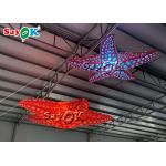 Store Decorative 3m Hanging Led Lighting Inflatable Starfish