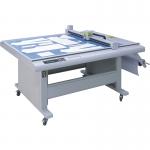 Automatic Flatbed Cutting Plotter 1 - 500 Times Repeating With Double HP45 Heads for sale