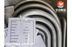 China ASTM A268 TP444 Stainless Steel Seamless U Bend Tube For Heat Exchanger supplier