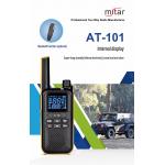 Channel Encryption Convenient Charging Long Range Two Way Radio MSTAR No Magnetic Horn for sale