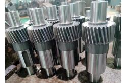 China 4.5 Module Left Hand Helical Pinion Gear Shaft supplier