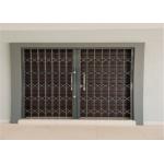 Thickness 2.0mm 6063 Aluminium Security Doors  With Sand Blasting for sale