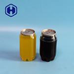 330ml 350ml 500ml Transparent Plastic Can For Carbonated Soda Drink for sale