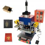 Card Plastic Leather Heat Stamp Machine Heat Press Gilding CE Certified for sale