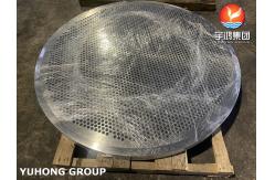 China ASTM A182 Stainless Steel Baffle And Tubesheet For Heat Exchanger supplier
