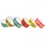 Serial Numbered Tyvek Paper Wristbands Durable Waterproof For Event Vip Party Meeting Easy And Access Control for sale
