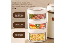 China Leak-proof Metal Bento Lunch Box With Independent Sealing And Ventilation supplier