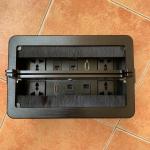 Multi - Function Power Data Integration Socket / Desktop Flip Data Junction Box for sale