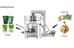 China Stand Up Bag 50g Multihead Weigher Packing Machine supplier