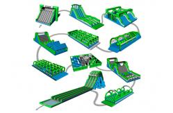 China Giant Inflatable Obstacle Challenges Extreme Insane Inflatable 5k Run Race supplier