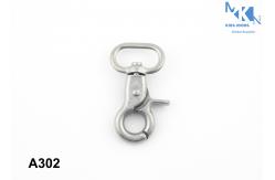 China Different Sizes Swivel Eye Snap Hook , Keychain Use Trigger Snap Hook supplier
