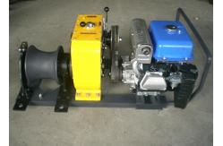 China 8T Gasoline Engine Powered Small Cable Puller In Power Line Construction supplier