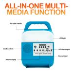 Multifunctional Solar Home Lighting Portable Energy Battery Power Kit Rechargeable LED