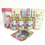 Digital printing Stand up Aluminum Foil Showing Bags Candy Packaging Bags for sale