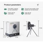 Tent Wireless Tripod Stand Fan Cordless Little Rechargeable Table Circulator For Camping for sale