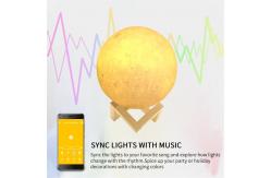 China Smart Wi-Fi RGBCW Moon Lamp supplier