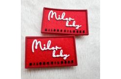 China Screen Printing Silk Labels Paypal Accepted Customized Size Durable supplier