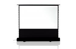 China ALR Electric Foldable Projector Screen 12V Trigger Remote Control supplier