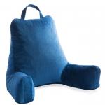 Heating Shredded Foam Reading Pillow , Electric Bed Rest Pillow With Arms