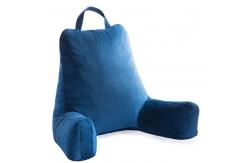 China Heating Shredded Foam Reading Pillow , Electric Bed Rest Pillow With Arms supplier
