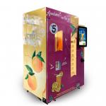 Remote Control Orange Juice Vending Machine Business For 330-450 Ml Cup Size for sale