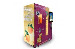 China Commercial Auto Orange Juice Vending Machine Apple Pay Wechat Alipay Payment supplier