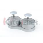 Dual Commercial Hamburger Press , Burger Patty Maker With BBQ Grill Non Sticking Coating for sale