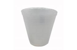 China Transparent Plastic flower nursery pot  with various size supplier