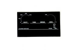 China VATN Monochrome LCD Display 5V for Speedometer Front Screen supplier
