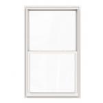 Drafty Double Hung Hurricane Windows UPVC Customized for sale
