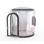 Polycarbonate Clear Bubble Tents Diameter 2.1m Waterproof 10x10 Bubble Tent