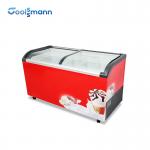 Mobile Ice Cream Display Freezer 273 - 645L Chest Deep Digital Temperature Fridge for sale