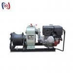Belt Drive Variable Speed Wire Rope Traction Pulling Cable 16RPM Electric Power Winch for sale