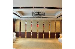 China Acoustic Movable Operable Partition Wall For Hotel Space Separating supplier