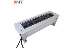 China Multimedia Conference Room Desktop Flip Up Socket For Multiple Power Plugs supplier