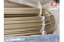 China C68700 Copper Alloy U-Tube For Chillers HVAC Systems Seamless supplier