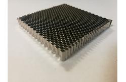 China Brass / Steel Honeycomb Waveguide Air Vents Shielded Material For Emc Texting Room supplier