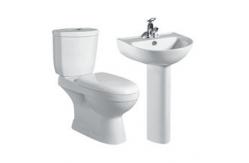 China Ceramic Siphonic Flushing Toilet One Piece Sanitary Ware Bathroom Toilet supplier