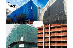 China 50m - 200m Green Debris Netting Customized Scaffold Debris Mesh supplier