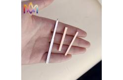 China Gold Plated 4x48MM SS304 Horizontal Bar Pendant supplier