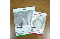 China k USB Cable Plastic Pouches Packaging Resealable Mobile Phone Case Bags With Handle supplier